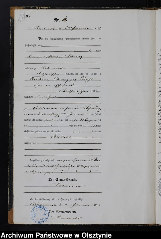 image.from.unit.number "Geburts-Neben-Register Nr 1 - 60"