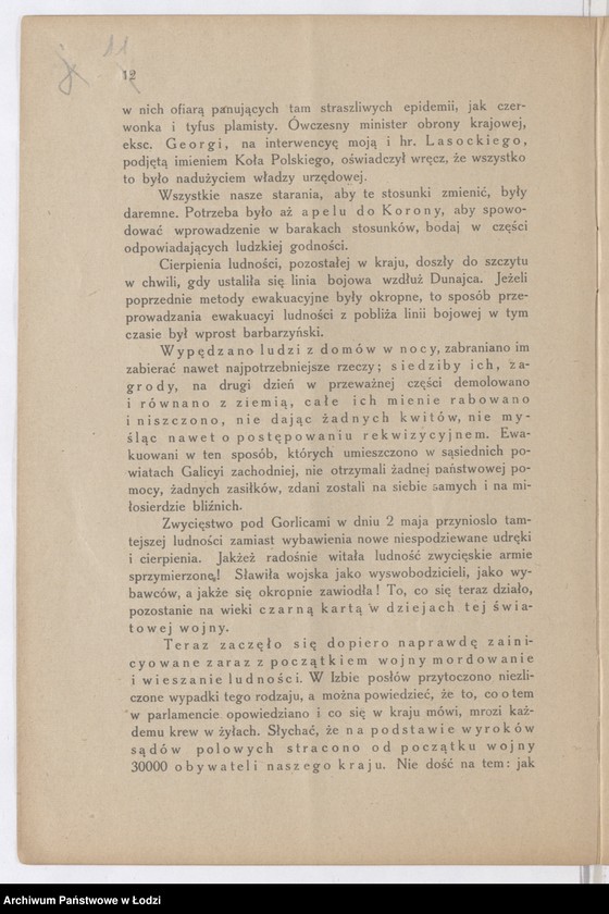 Obraz 11 z jednostki "[Broszura zawierająca treść wystąpienia posła Władysława Długosza]"