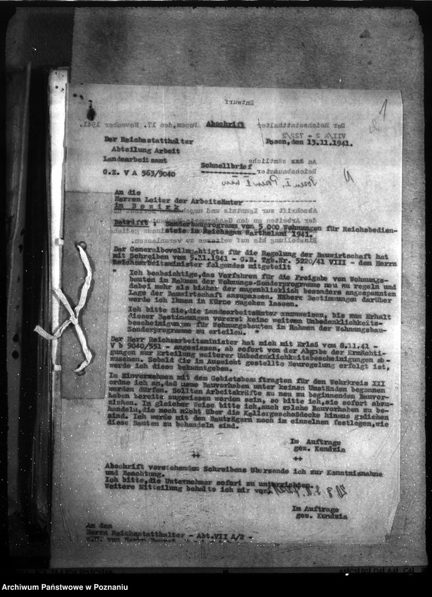 Obraz 5 z jednostki "Allgemeine Bauangelegenheiten der Gendarmerie. Erlase, Verfügungen unsw."