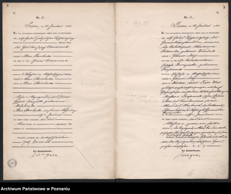 Obraz 4 z jednostki "Księga miejscowa zgonów"