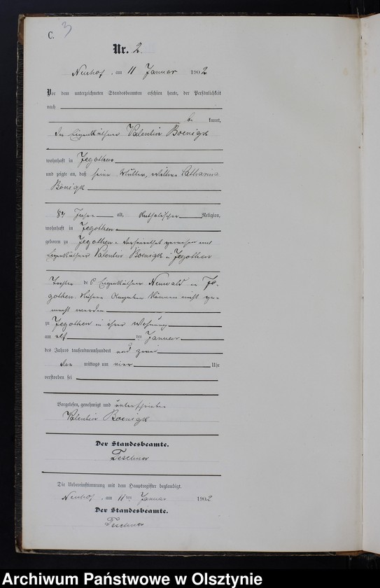 image.from.unit.number "Sterbe-Neben-Register Nr 1 - 73"