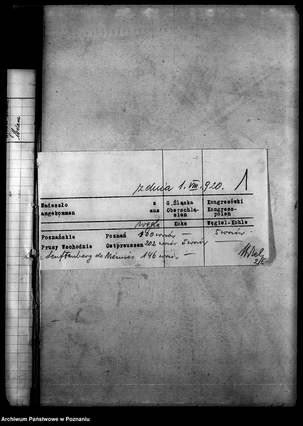 Obraz 4 z jednostki "Kolej, dostawa wagonów"