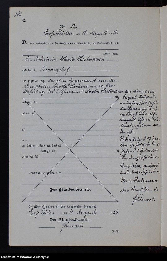 image.from.unit.number "Sterbe-Neben-Register Nr 1 - 18 [ Księga zgonów - wtóropis ]"