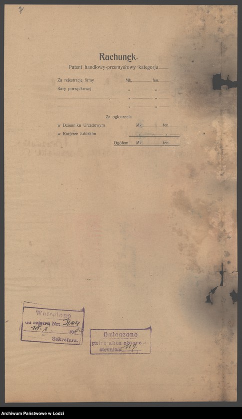 Obraz 9 z jednostki "Josek Lipszyc- sprzedaż papieru"