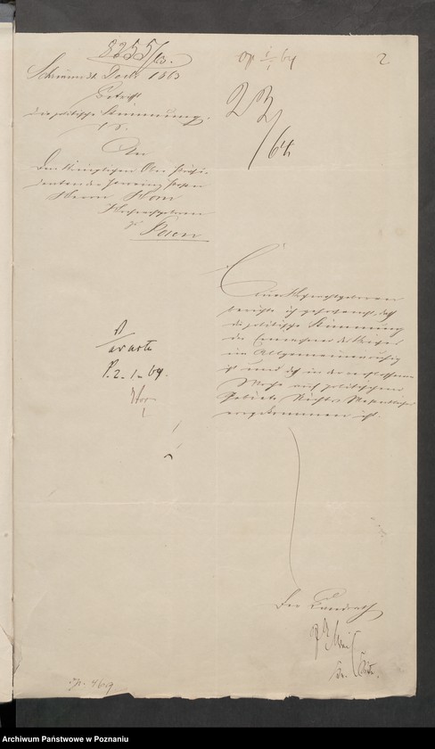 Obraz 6 z jednostki "Die von den Landräten der polnischen Grenzkreise über die öffentlichen Zustände zu erstattenden Wochenberichte."