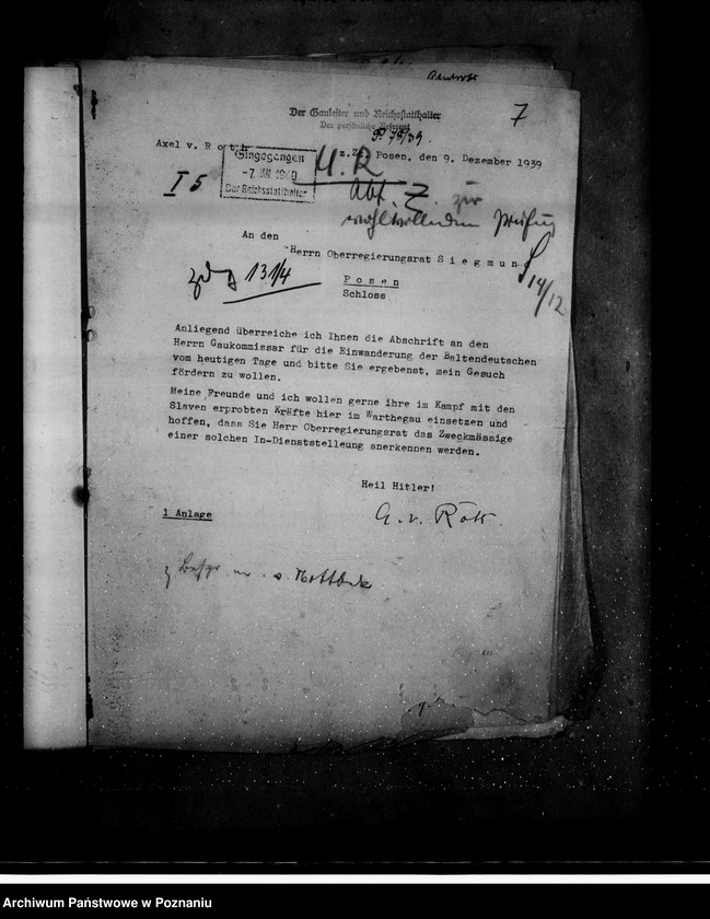 Obraz 11 z jednostki "Bewerbungen um Anstellung"