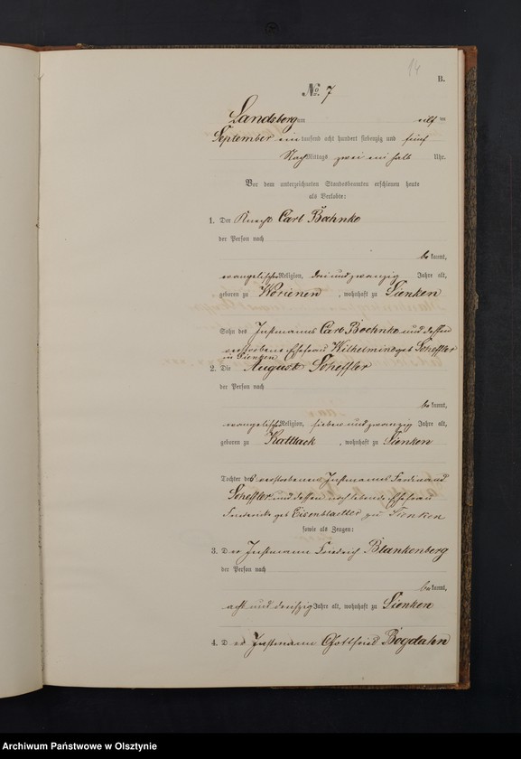 image.from.unit.number "Heiraths-Neben-Register Nr 1 - 17"