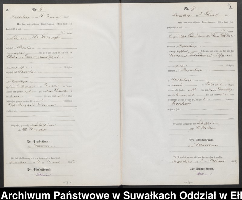 image.from.unit.number "Geburts-Neben-Register des Preussischen Standes-Amtes Angerburg Kreis Angerburg"