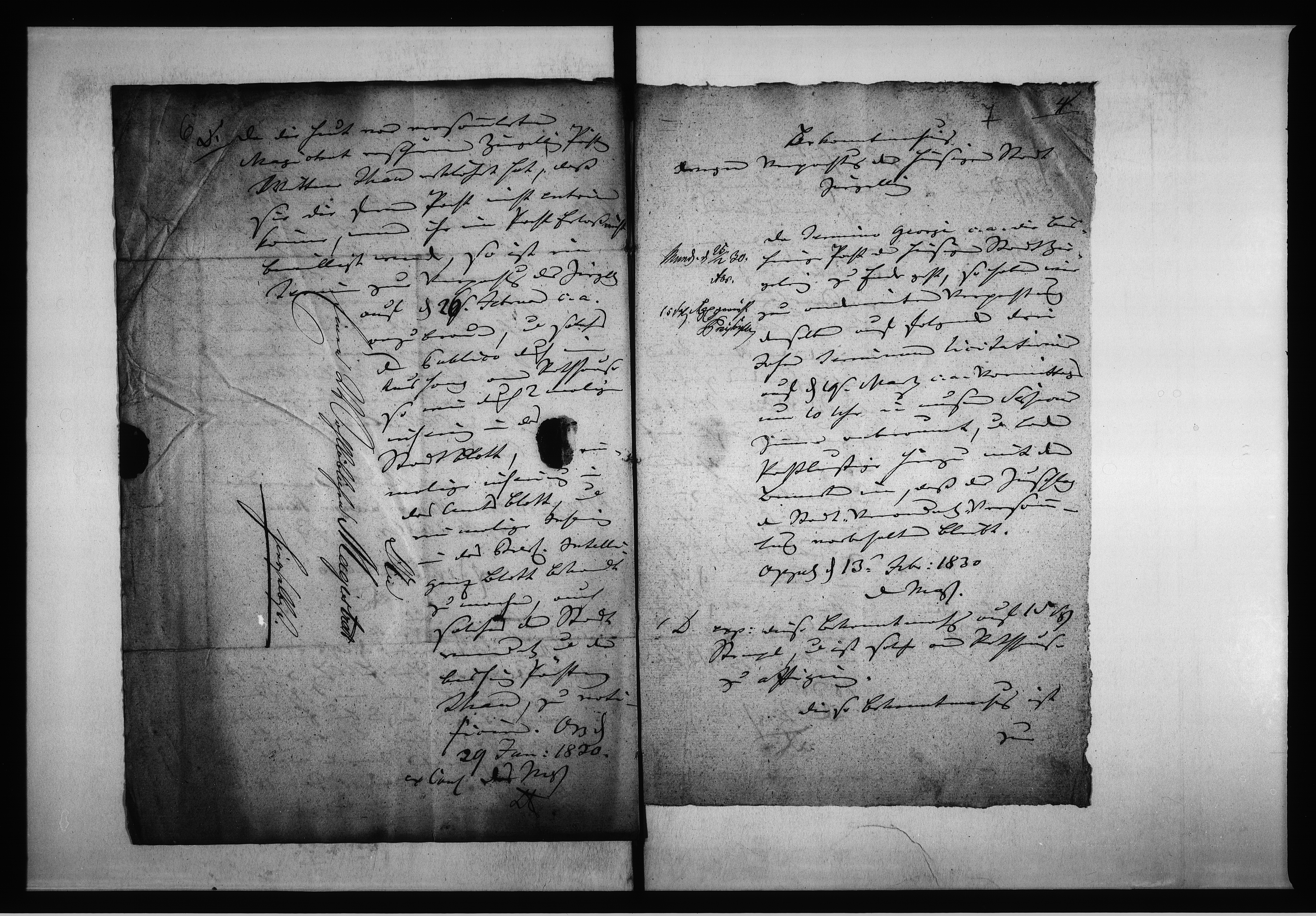 Obraz 9 z jednostki "Acta des Magistrats zu Oppeln von Verpachtung der Stadt Ziegeley Vol. IV de anno 1829 - 1836"