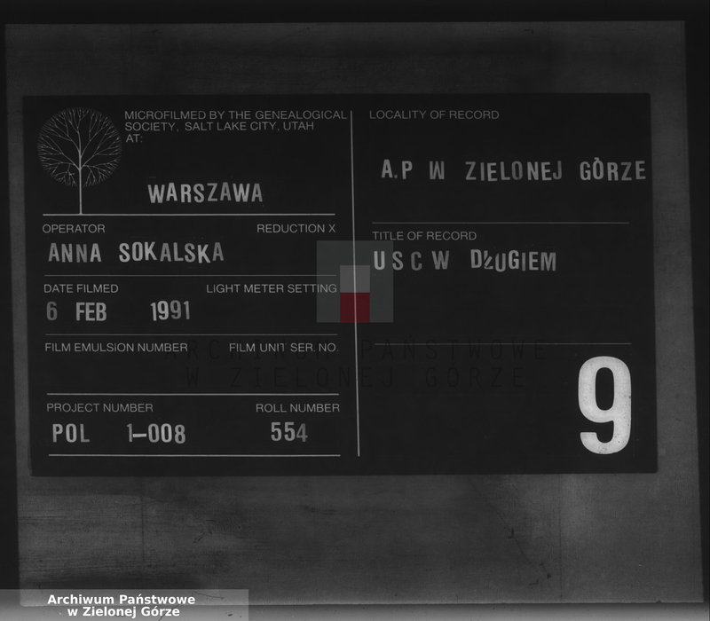 Obraz 1 z jednostki "Geburts-Neben-Register"