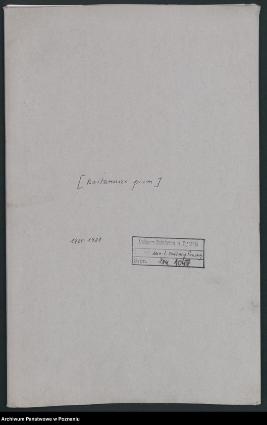 Obraz 2 z jednostki "[Kwitariusze pism]"