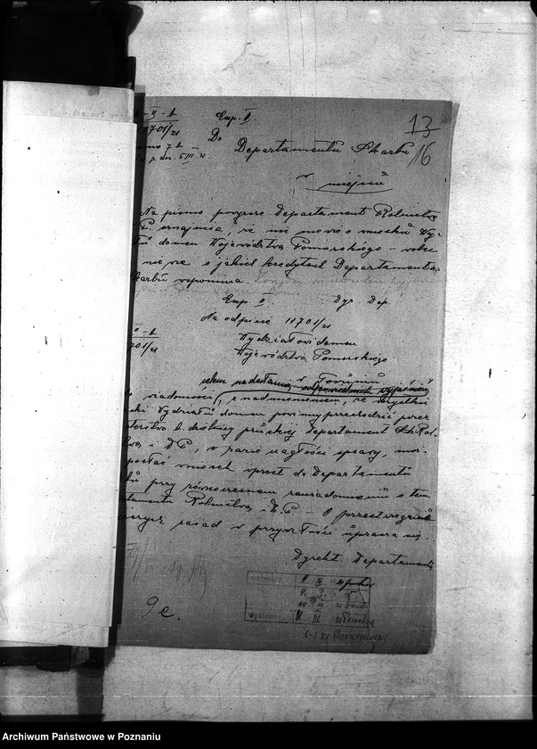 Obraz 20 z jednostki "Budżet domeny woj.. poznańskiego i pomorskiego na rok 1921"