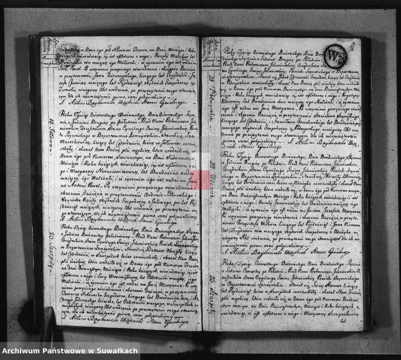 image.from.unit.number "Akta Stanu Cywilnego Urodzonych w Gminie Jeleniewo od 1-go Stycznia 1812 Roku."