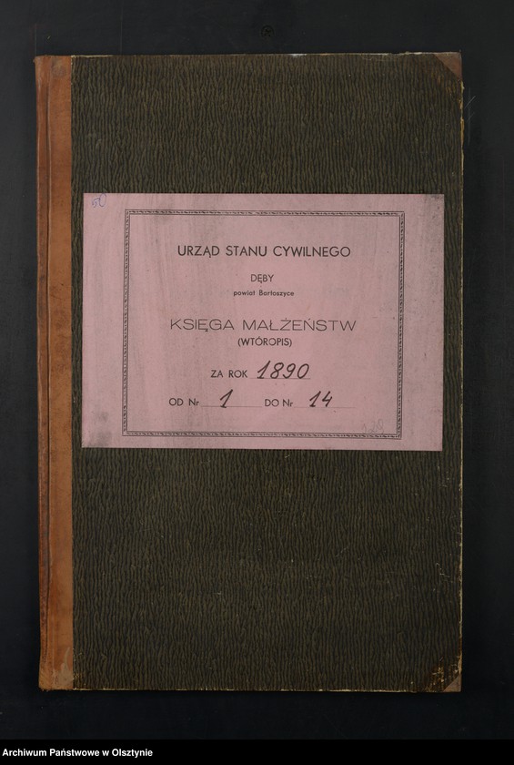 image.from.unit.number "Heiraths-Neben-Register Nr 1 - 14"