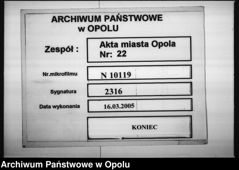 Obraz 13 z jednostki "Acta des Magistrats zu Oppeln betreffend den Treidelsteig auf der Fischerei Vol: II"