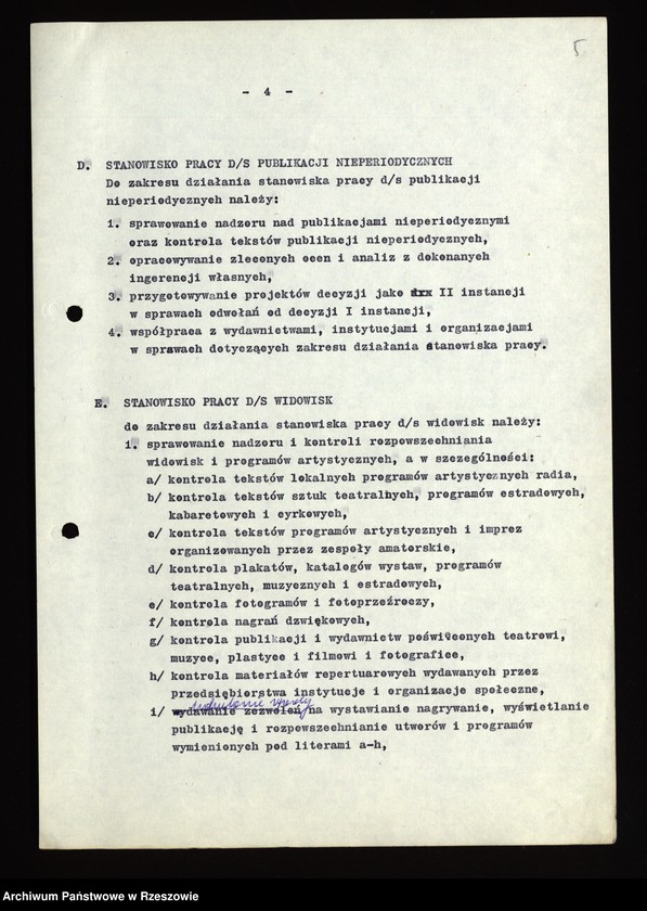 image.from.unit.number "Instrukcje i pisma okólne Naczelnika WUKPPiW [Wojewódzki Urząd Kontroli Prasy, Publikacji i Widowisk]w Rzeszowie"