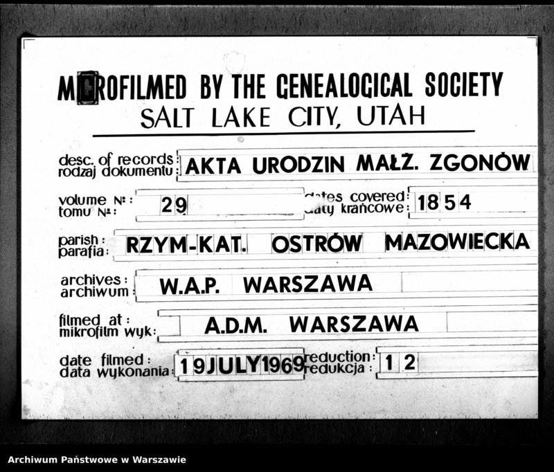 image.from.unit.number "Akta urodzeń, małżeństw i zgonów"
