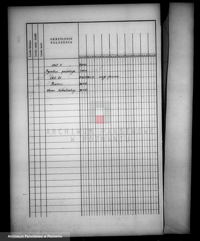 Obraz 12 z jednostki "Rejestr klasyfikacyjno-pomiarowy majątku Stare powiatu wyrzyskiego"