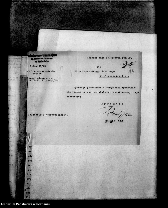 Obraz 18 z jednostki "Państwowe Gimnazjum imienia Bolesława Chrobrego- Gniezno"