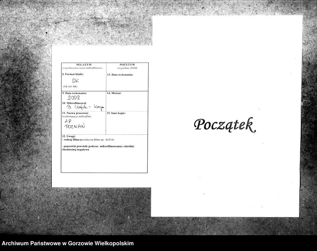 image.from.unit.number "Duplikate der Kirchenbücher von der Parochie Genninsch Warthebruch: Spiegel (Poźrzadło), Blumenthal (Kwiatkowice), Ludwigsthal (Trzęsów), Bergenhorst (Gorzębia), Haferwiese (Gosławka), Pollychener Hollander (Nowe Polichno), Gross Rehne (Rań), Alt Gennin (Jeninek), Ober Gennin (Jeniniec), Unter Gennin (Podjenin)"