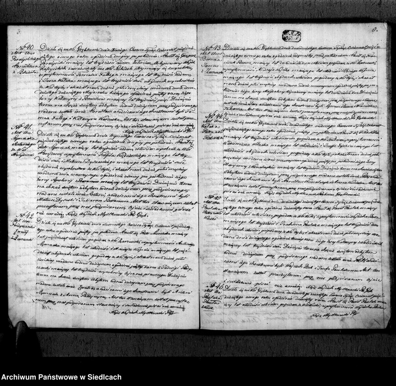 Obraz 10 z jednostki "Akta urodzin, małżeństw, zgonów"