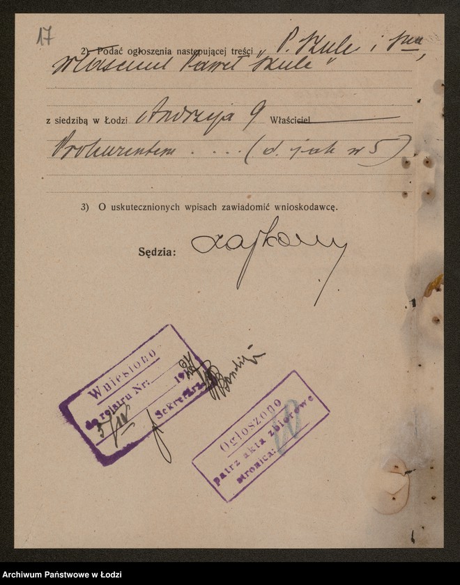 Obraz 19 z jednostki "Paweł Szulc i S-ka - biuro elektrotechniczne"