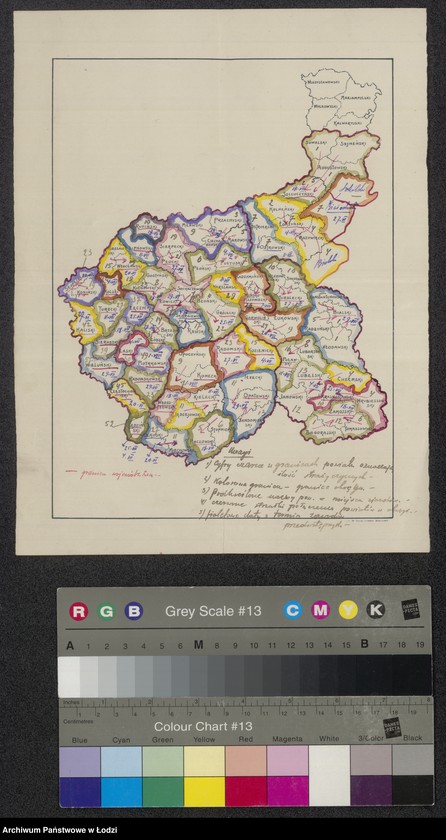 Obraz 1 z jednostki "Straż pożarna - podział terytorialny - teren byłego Królestwa Polskiego"
