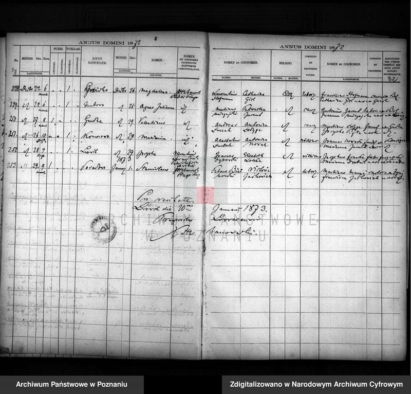 image.from.unit.number "Liber baptisatorum, copulatorum, mortuorum"