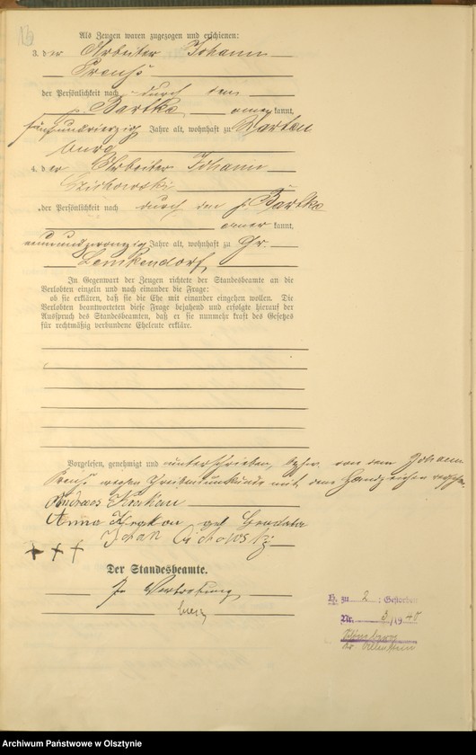 image.from.unit.number "Heiraths-Haupt-Register Nr 1 - 45"