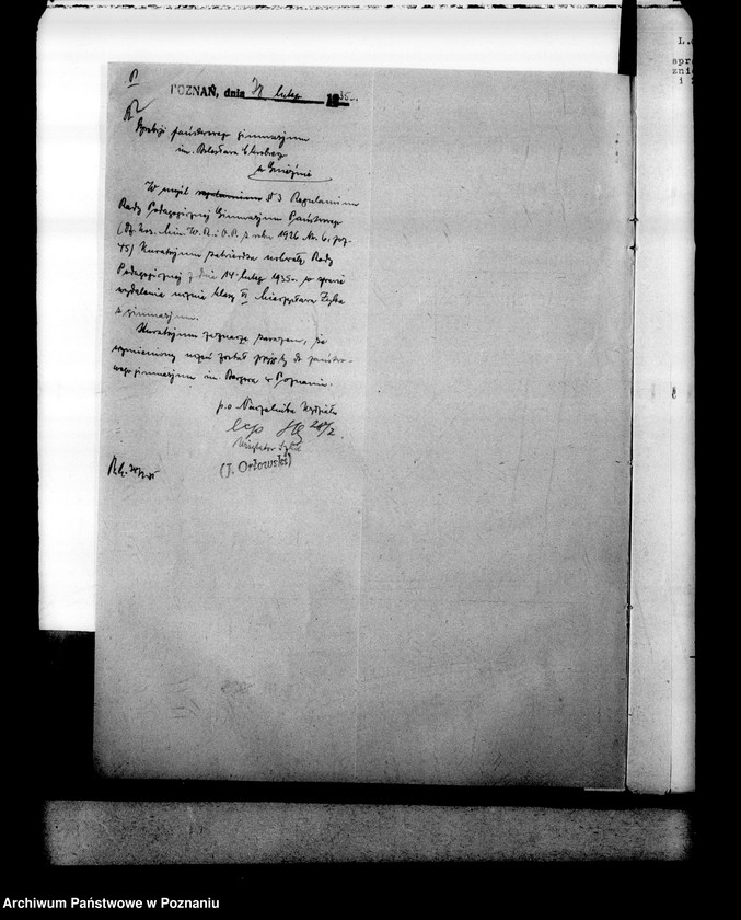 Obraz 5 z jednostki "Państwowe Gimnazjum imienia Bolesława Chrobrego- Gniezno"