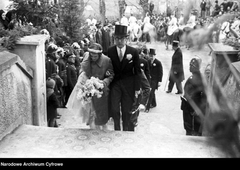 image.from.unit.number "Ślub hrabiego Benedykta Tyszkiewicza z księżniczką Eleonorą Radziwiłł"