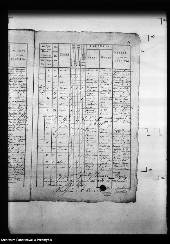 Obraz 15 z jednostki "[Kopie ksiąg metrykalnych parafii Ulicko (dekanat Niemirów)]"