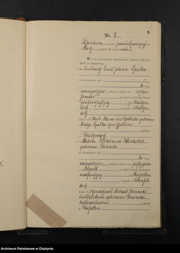 image.from.unit.number "Heiraths-Haupt-Register Nr 1 - 40"