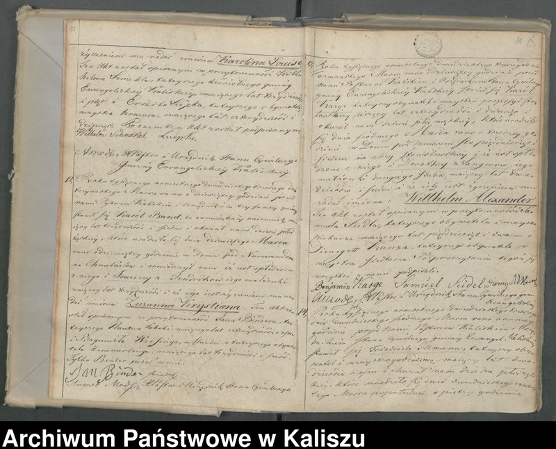 image.from.unit.number "Książka akt urodzenia, małżeństw i zejścia"