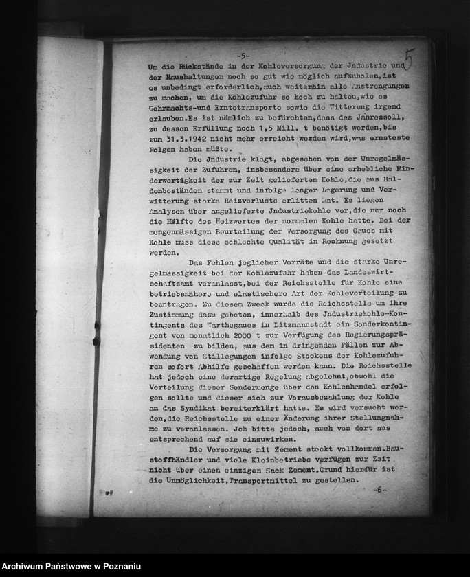 Obraz 9 z jednostki "Lageberichte der Abteilungen für die Zeit vom 1.10.1941. - 31.12.1941"