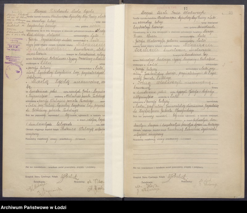 image.from.unit.number "Akta małżeństw"