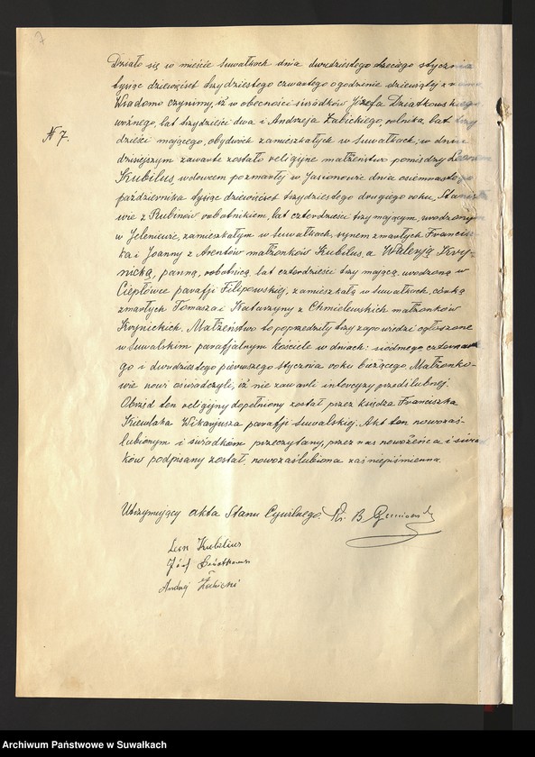 image.from.unit.number "Akty małżeństwa 1934"