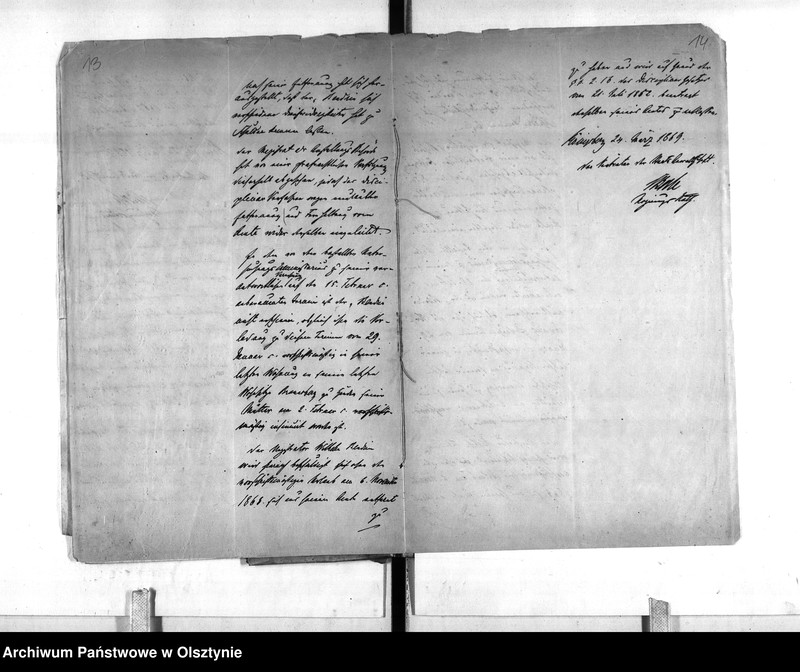 image.from.unit.number "Disziplinar-Untersuchung gegen den Registrator Bendrin [Wilhelm] zu Braunsberg"