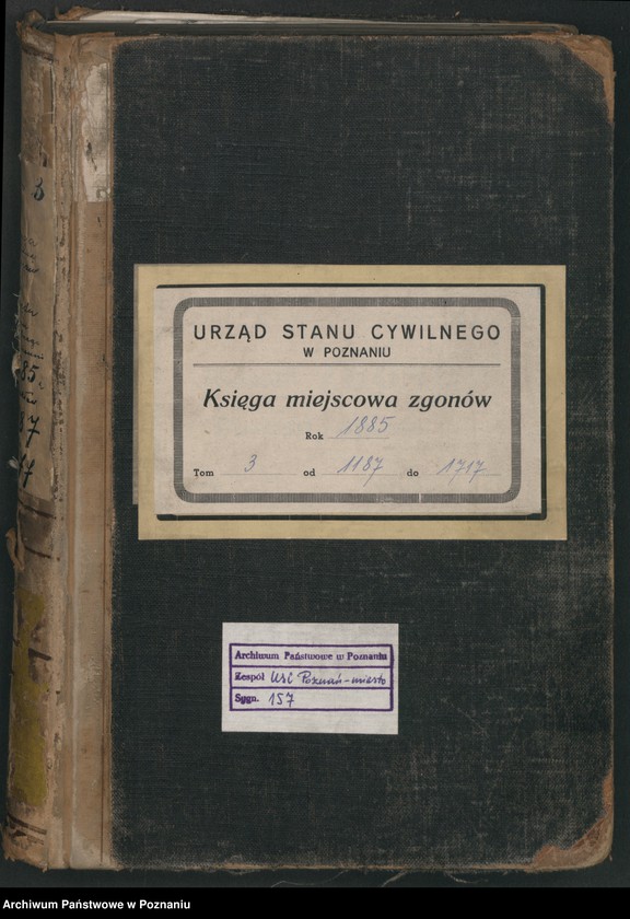 Obraz 2 z jednostki "Księga zgonów t. III"