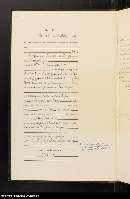 image.from.unit.number "Geburts-Haupt-Register Nr 1 - 65 i 1 - 56"