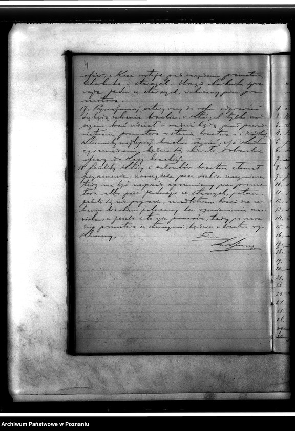 Obraz 8 z jednostki "Protokoły zebrań i listy członków"