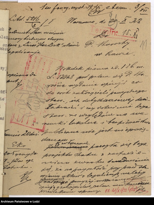 Obraz 15 z jednostki "Stowarzyszenie Niesienia Pomocy Biednym Chorym Żydom p.n. "Linas Hacedek" w Rawie Maz."