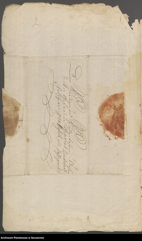 image.from.unit.number "Dompropst Friedrich v[on] Willich contra Obrist Ludwig v[on] Koeller auf Goerke [Górki (Pomorskie)] in po finium."