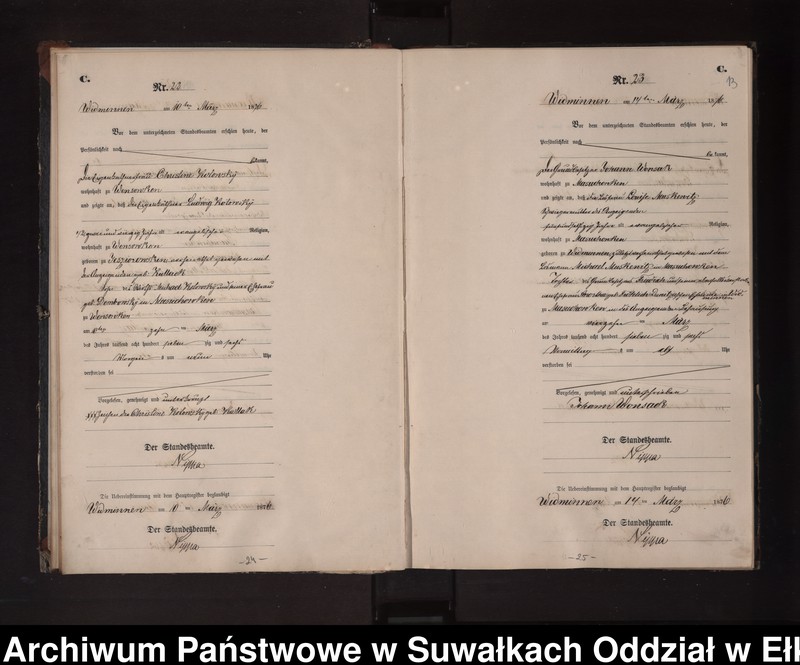 image.from.unit.number "Sterbe-Neben-Register des Preussischen Standes-Amtes Widminnen Kreis Loetzen"