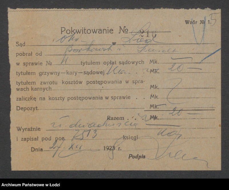 Obraz 7 z jednostki "K. Borkowski i T. Schmidt – kupno i sprzedaż towarów elektrotechnicznych i technicznych"