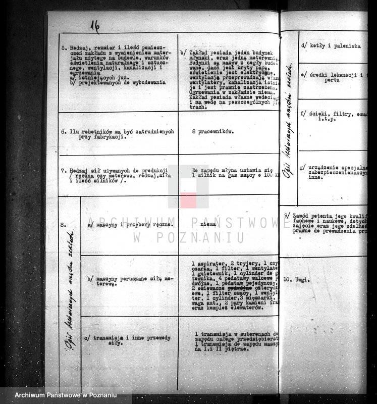 Obraz 20 z jednostki "Zatwierdzenie projektu młyna i piekarni Konieczyńskiego w Wyganowie, pow. krotoszyński nr woj. 530"