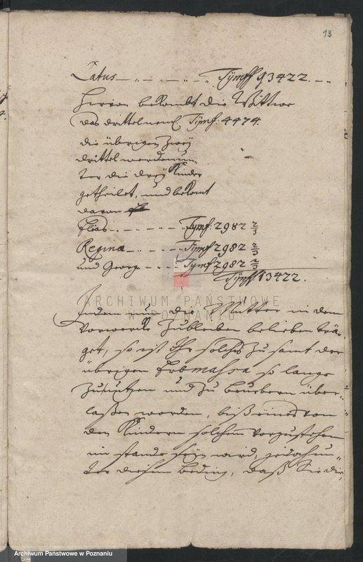 Obraz 14 z jednostki "Księga sądu opiekuńczego - fragment; język niemiecki"