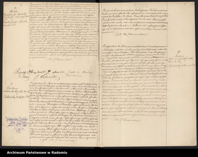 image.from.unit.number "[Duplikat akt zaślubionych i zmarłych parafii Radom za 1904 r.]"