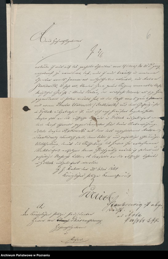 Obraz 11 z jednostki "A. betr. den Anton Stankiewicz, Joseph Stasiński, Heinrich von Stecki, Joseph von Stefański, Stanislaus Stefański"