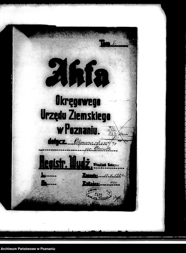 image.from.unit.number "Majątek Objezierze powiatu obornickiego wyłączenie z art. 4 i 5 ustawy o wykonaniu reformy rolnej Turno Stanisław"